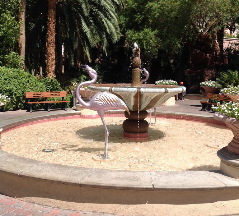 The Flamingo Fountain, Las Vegas